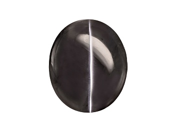 Picture of Sillimanite Cats Eye 11.85x9.9mm Oval Cabochon 7.69ct