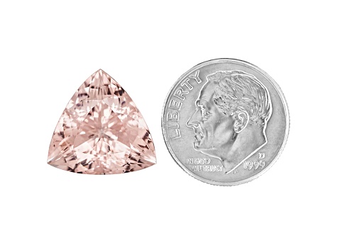 Morganite 15mm Trillion 8.79ct
