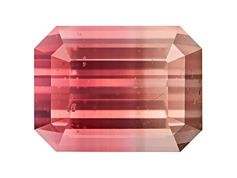 Bi-Color Tourmaline 8.35x6.28mm Emerald Cut 2.14ct