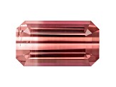 Bi-Color Tourmaline 12.4x6.9mm Emerald Cut 3.77ct
