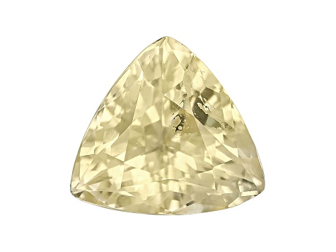 Yellow Sapphire Loose Gemstone 7.7x7.4mm Trillion 1.88ct