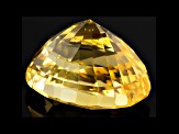 Yellow Sapphire Loose Gemstone Untreated Oval 29.92ct