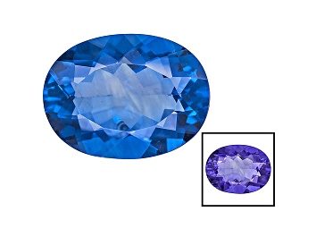 Picture of Blue Fluorite Color Shift 16x12mm Oval 10.00ct