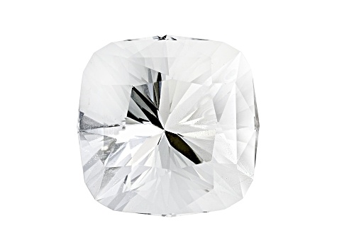 Colorless Fluorite 25mm Cushion 81.28ct