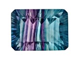 Bi-Color Fluorite 15x11mm Rectangular Octagonal Quantum Cut® 10.00ct