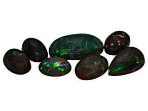 Ethiopian Black Opal Mixed Shape Parcel 3.00ctw