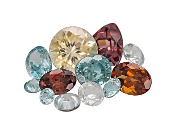 Picture of Multi-Color Zircon Mixed Shape and Sizes Parcel 10.00ctw