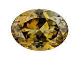 Golden Zoisite 8.72ct 15x11mm Oval