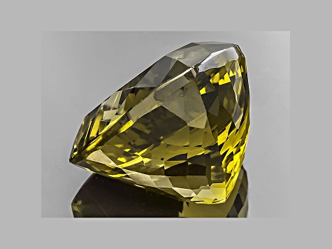 Golden Zoisite Untreated 16.09x15.97mm Trillion 19.40ct