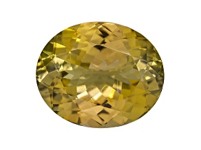 Golden Zoisite Untreated 12x10mm Oval 5.00ct