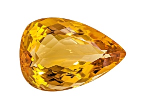 Imperial Topaz 19.7x13.5mm Pear Shape 16.39ct