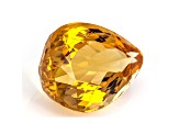 Imperial Topaz 19.7x13.5mm Pear Shape 16.39ct