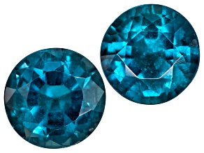 Chromium Kyanite 5mm Round Mixed Step cut Minimum .90ct