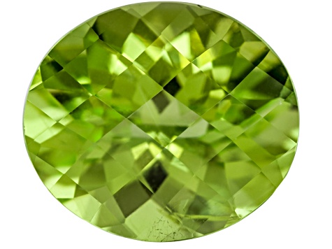 Peridot Oval Checkerboard Cut 4.60ct - KPV024 | JTV.com