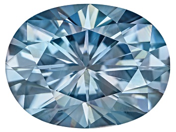 Picture of MOISSANITE BLUE LUISANT ® AVERAGE 1.50CT DIAMOND EQUIVALENT WEIGHT 8X6MM OVAL