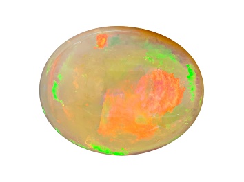 Picture of Ethiopian Opal 23x18.3mm Oval Cabochon 18.11ct