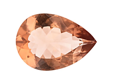 Morganite 14x10mm Pear Shape 3.90ct