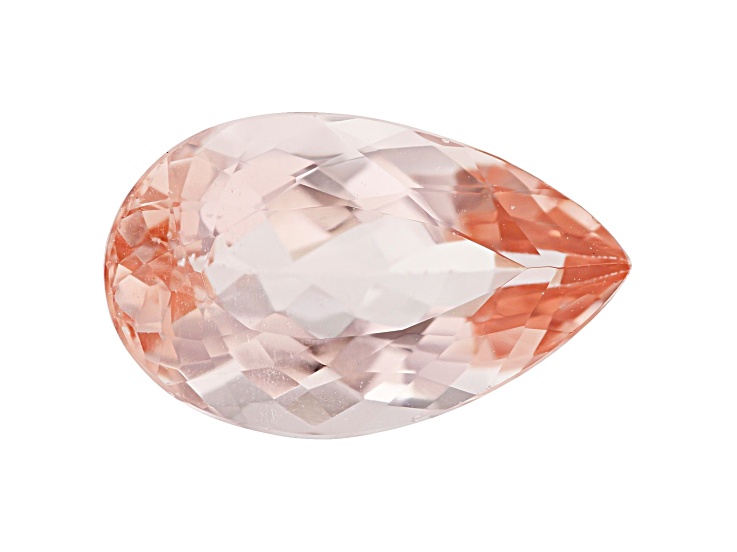 Morganite 16x10mm Pear Shape 6.13ct