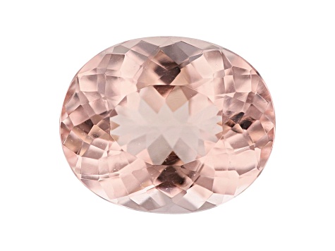 Morganite 11x9mm Oval 3.25ct