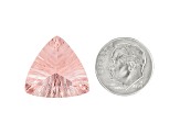 Morganite 20mm Trillion Quantum Cut® 19.64ct