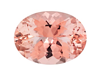 Picture of Morganite 22x16mm Oval 19.00ct