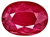 Ruby 8x6mm Oval Mixed Step cut 1.00ct