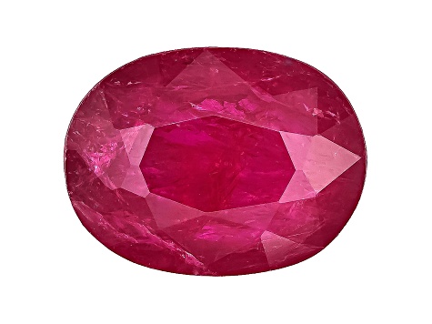 Ruby Oval Mixed Step cut 1.25ct