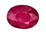 Ruby Oval Mixed Step cut 1.50ct
