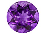 Amethyst with Needles 14mm Round 9.25ct