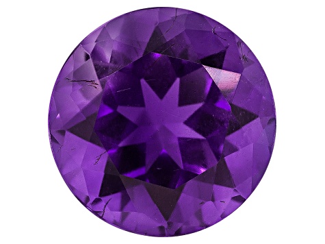 Amethyst with Needles 10mm Round Minimum 3.00ct