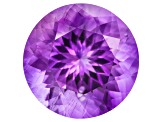 Amethyst With Needles 15mm Round 10.50ct