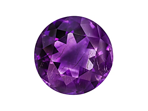 Amethyst With Needles 14.5mm Round 10.00ct