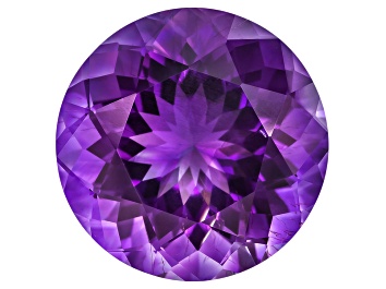 Picture of Amethyst with Needles 16.5mm Round 14.50ct