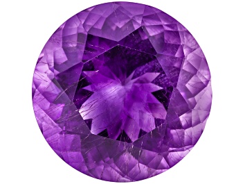 Picture of Amethyst with Needles 17.5mm Round Minimum 17.25ct