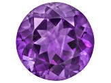 Amethyst with needles 14mm round 8.50ct