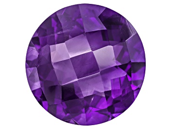 Picture of Amethyst with needles 15mm round 11.50ct