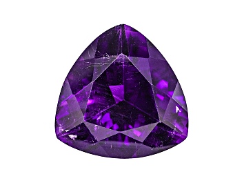 Picture of Amethyst With Needles 16mm Trillion 11.75ct