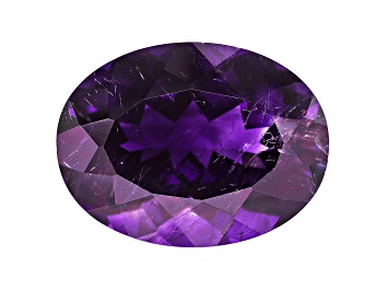 Picture of Amethyst With Needles 16.5x12.5mm Oval 9.50ct