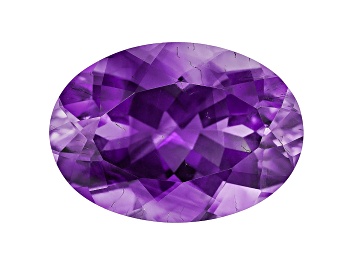 Picture of Amethyst with Needles 18x13mm Oval 11.00ct