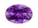 Amethyst with Needles 18x13mm Oval 11.00ct