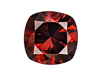 Picture of Red Zircon 9mm Square Cushion 4.25ct