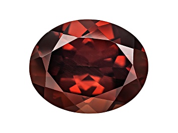 Picture of Red Zircon 11x9mm Oval 4.00ct