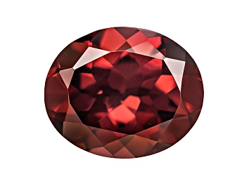 Picture of Red Zircon 11x9mm Oval 4.50ct