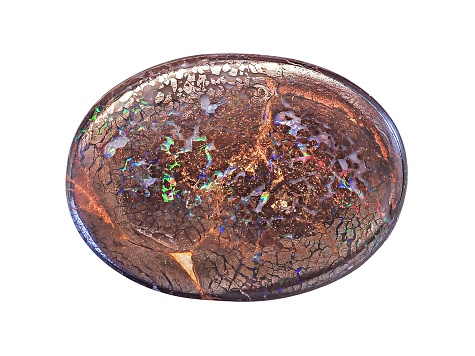 Opal Boulder in Matrix 18x13mm Oval Cabochon