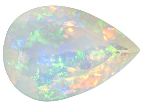 Ethiopian Opal 14x10mm Pear Shape 3.00ct