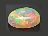 Ethiopian Opal 10x8mm Oval Cabochon 1.25ct