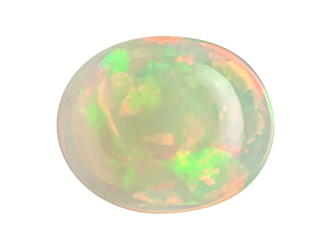 Ethiopian Opal 11x9mm Oval Cabochon 2.00ct