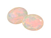Ethiopian Opal 9x7mm Oval Matched Pair 1.75ctw