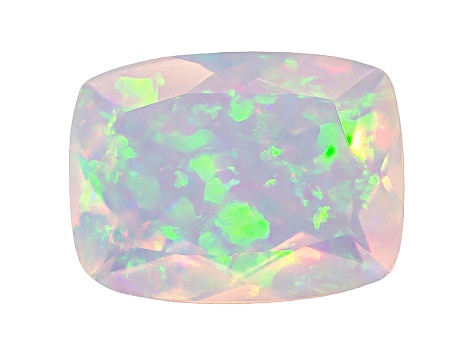 Ethiopian Opal 8x6mm Rectangular Cushion 0.75ct