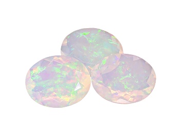 Picture of Ethiopian Opal 11x9mm Oval Set of 3 4.75ctw